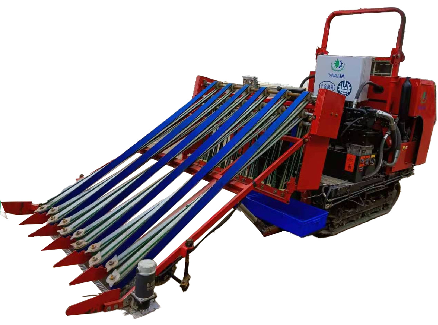 乘驾式叶类蔬菜收货机