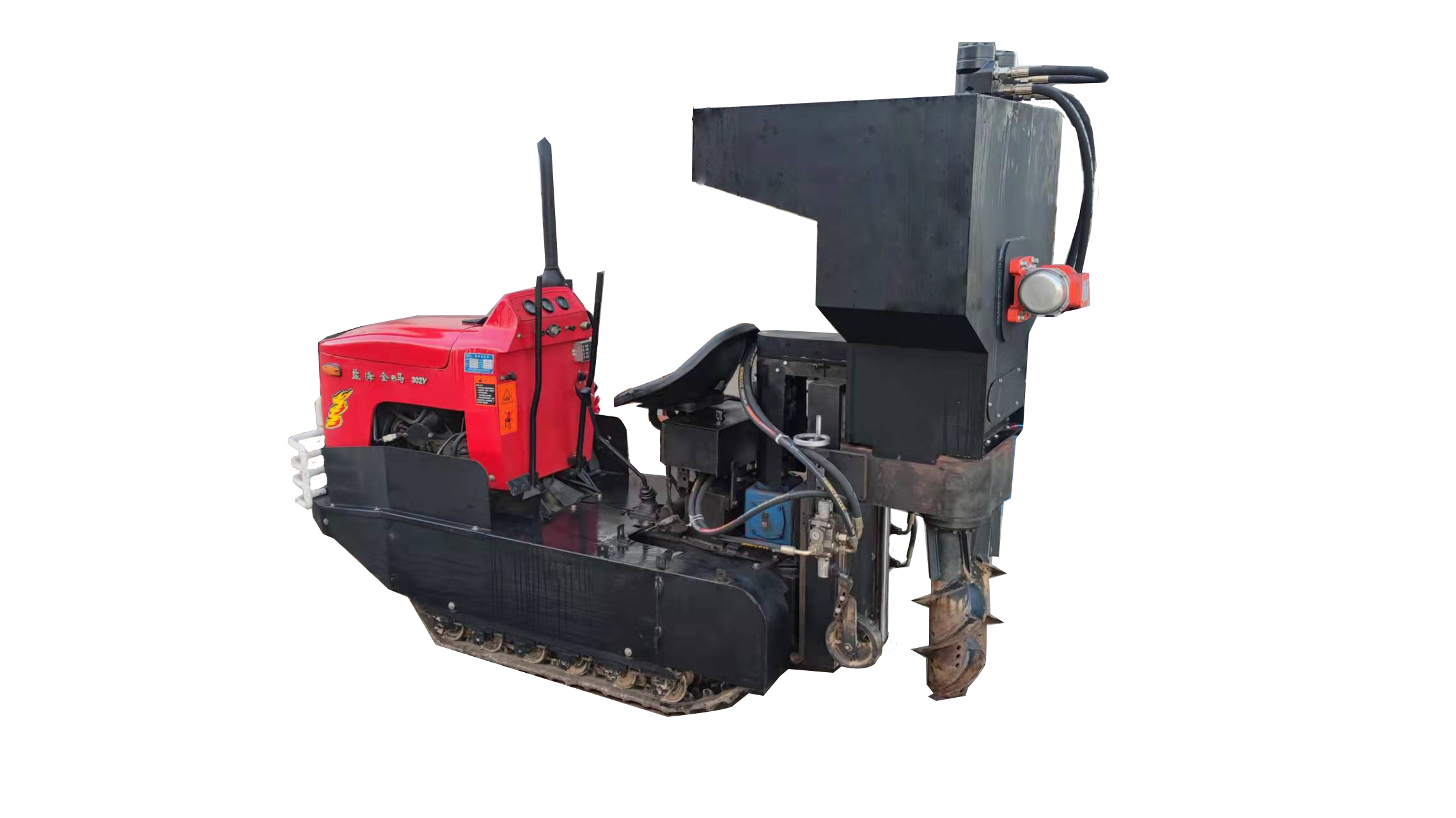 双螺旋开沟施肥机